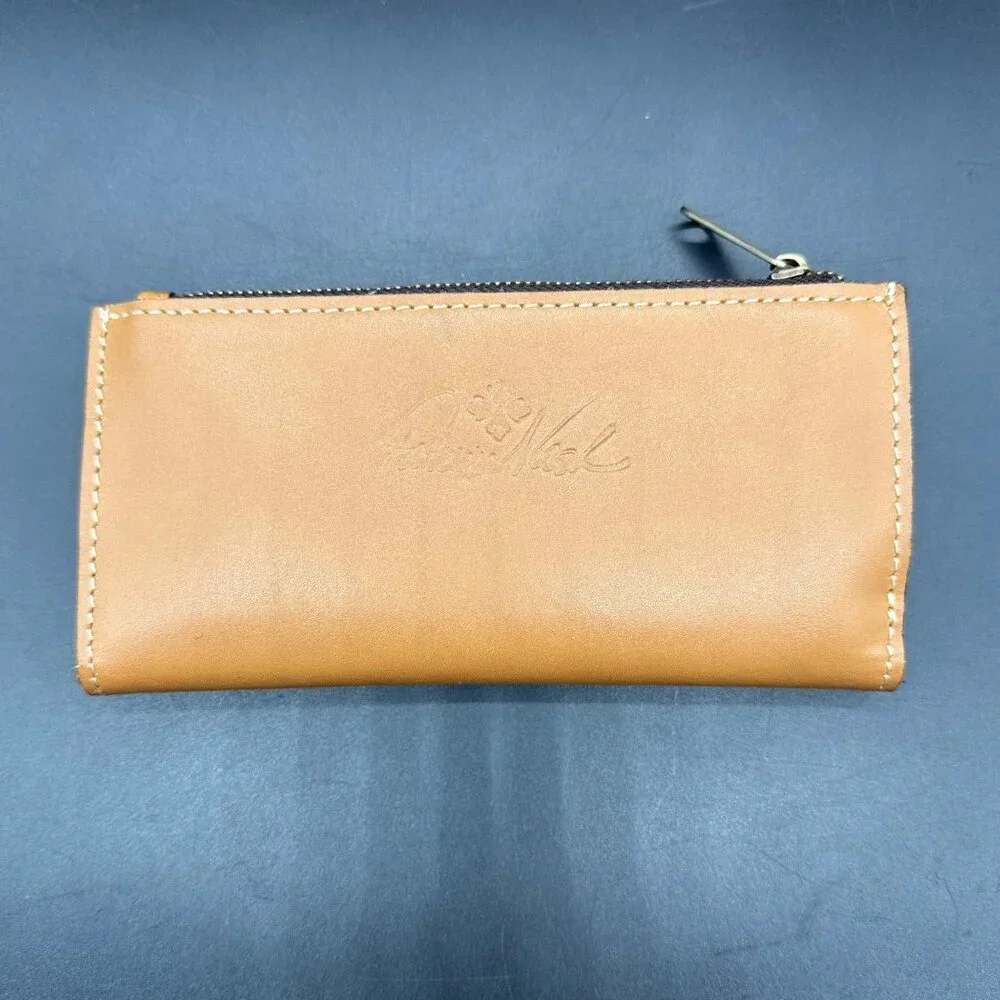 Patricia Nash Purse Leather Crossbody Bag Wallet Set Hazelnut Tan Handbag - Picture 13 of 16